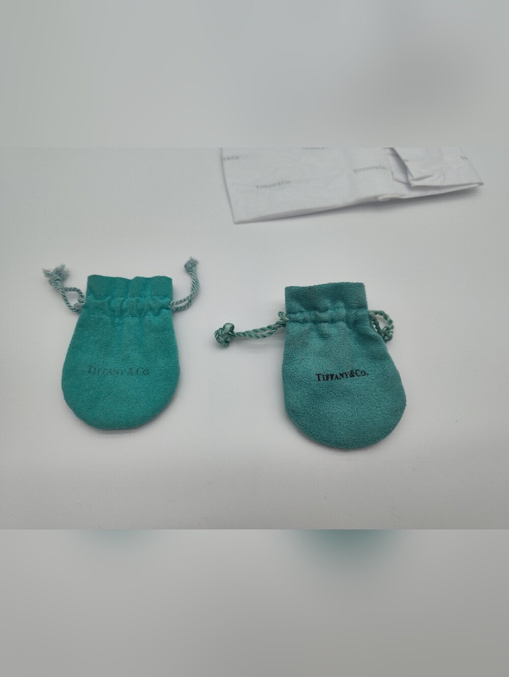 TIFFANY & CO. Gift Bag Tissue Dust Pouches Boutique Packaging Set EUC - Picture 12 of 14